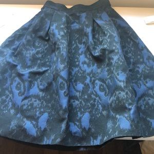 H&M Navy/black skirt w/ pockets 4